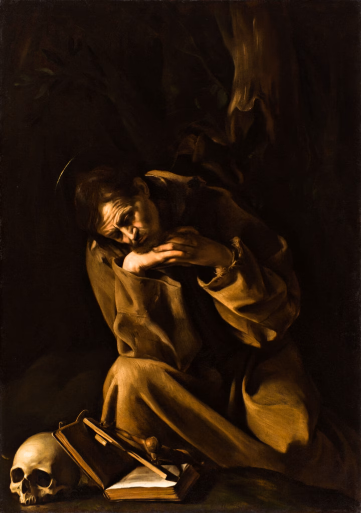 San Francesco in meditazione